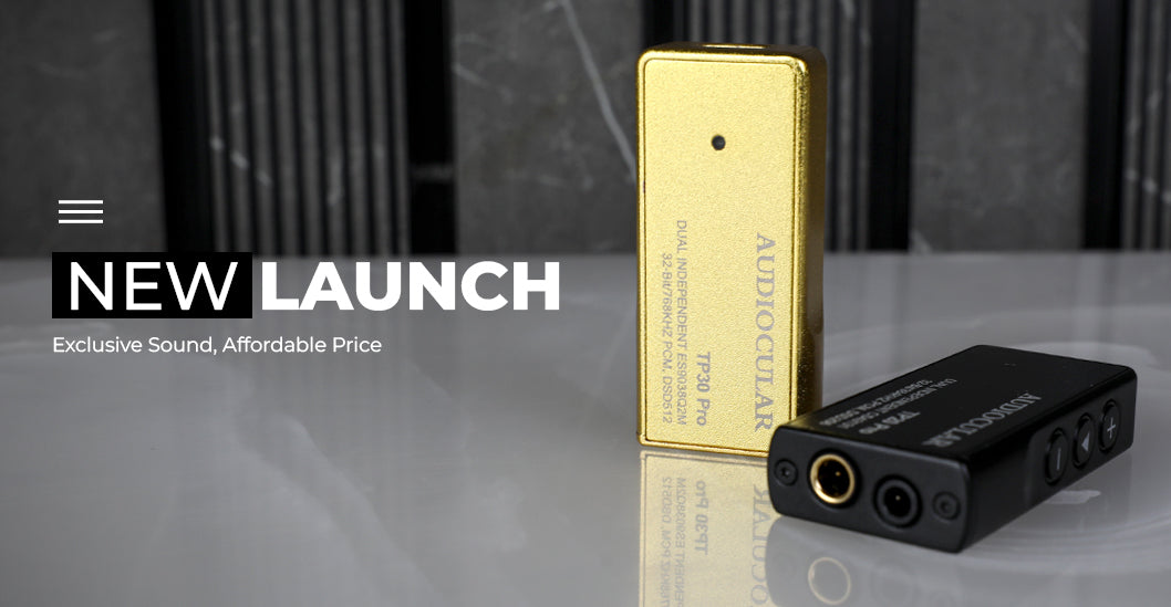 AUDIOCULAR TP20/TP30 Pro Premium Portable DAC