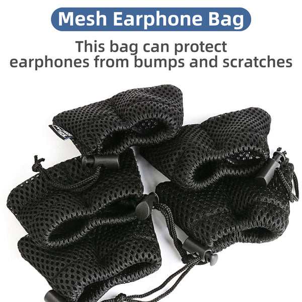 Concept Kart – Portable Mesh Bag Pouch for IEMs, Earbuds - 9