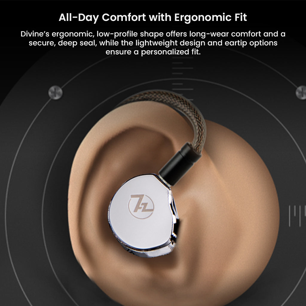 7Hz x Crinacle – Divine 14.5mm Planar Magnetic IEM