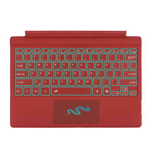 Buy red TECPHILE - Wireless Keyboard for Microsoft Surface Pro 3/4/5/6/7