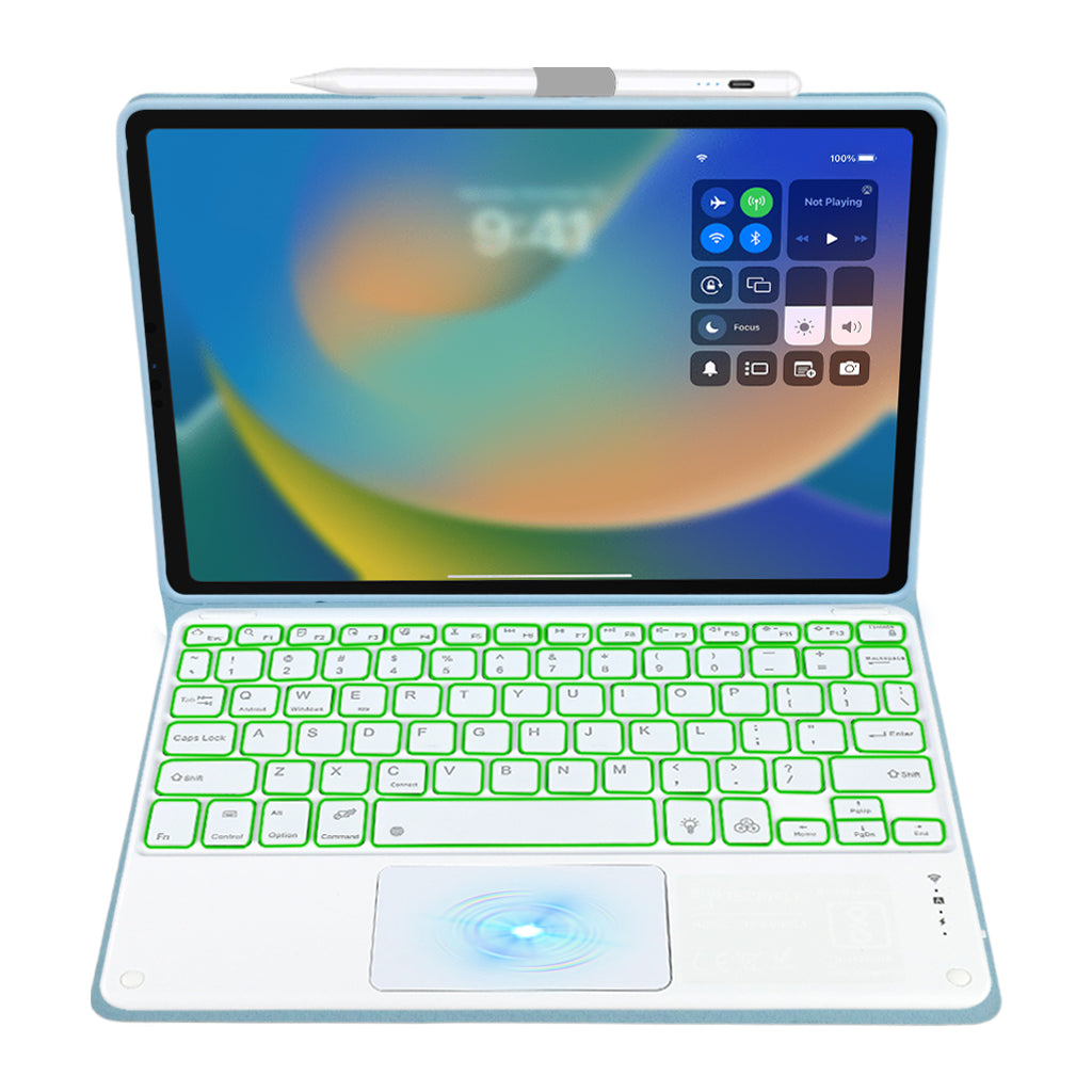 LX103T Keyboard Case Cover for Lenovo Tab M10 FHD Plus 2nd Gen/ K10 10.3