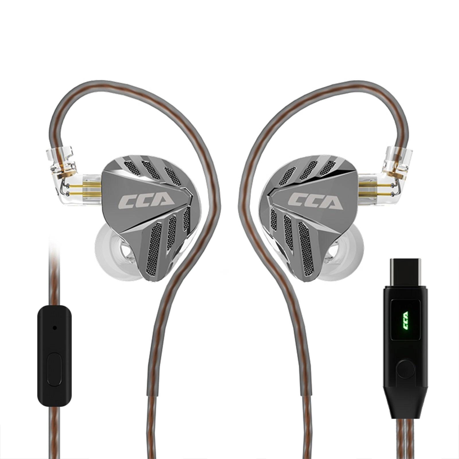 CCA Falcon 7mm + 8mm dual dynamic driver gaming IEM in-ear monitors