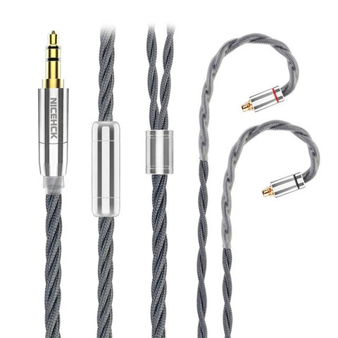 NiceHCK – GreyFlag Mixed Copper Upgrade Cable for IEM