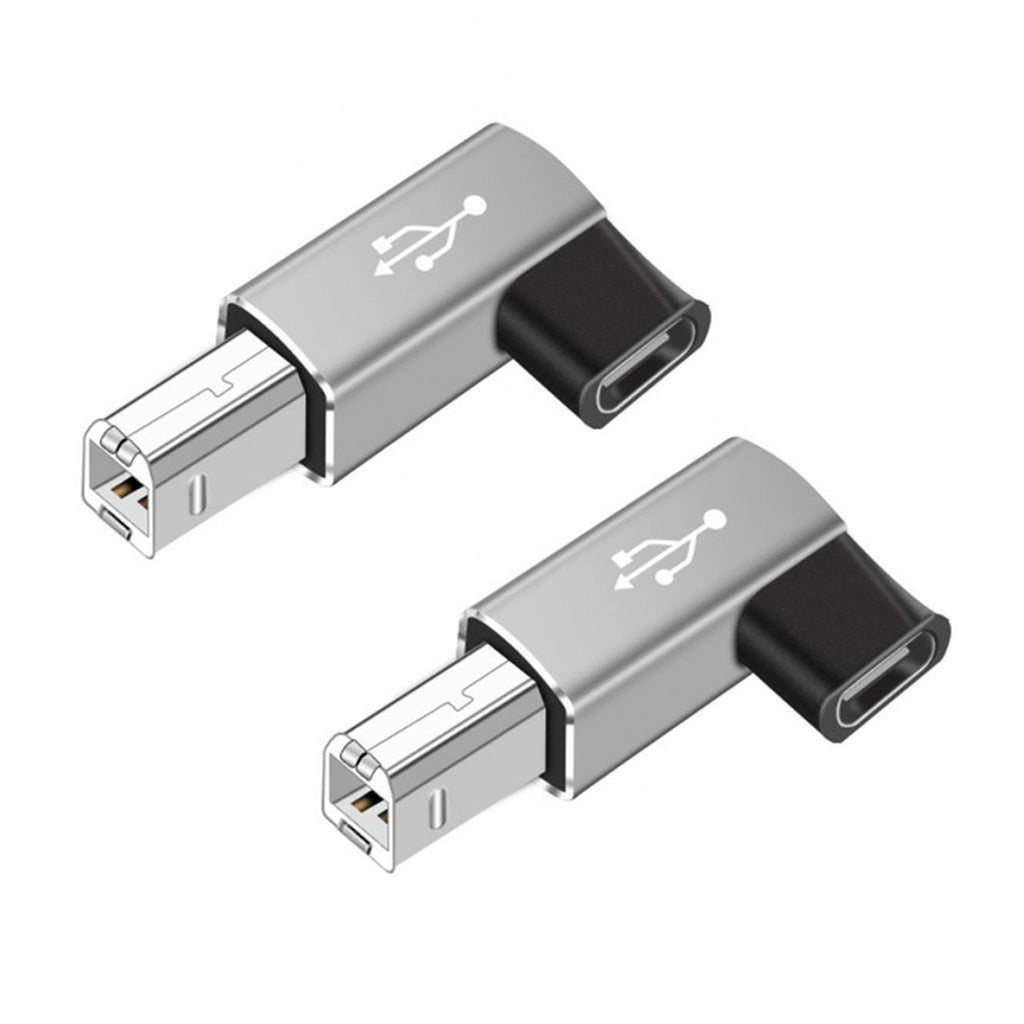 TECPHILE USB B to USB C Printer Square Port Adapter
