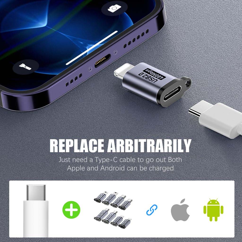 TECPHILE- Type-C USB 2.0 OTG Adapter Connector