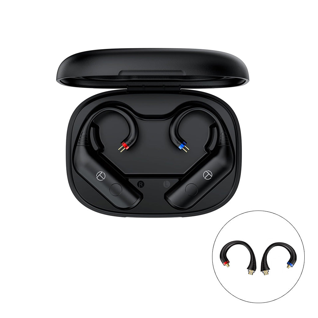 TRN BT30 Pro Bluetooth adapter for IEMs Black with MMCX Adaptor