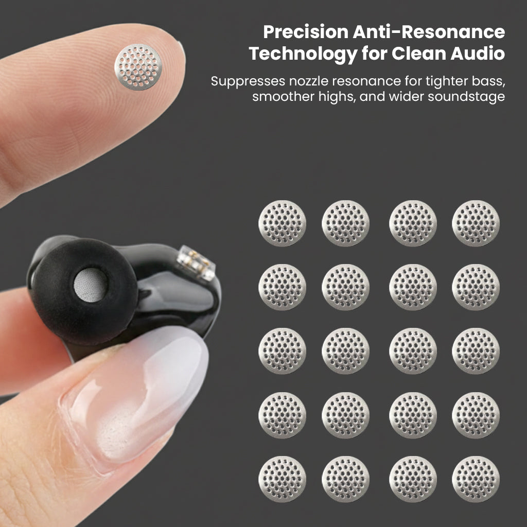 AUDIOCULAR anti-resonance technology for clean audio