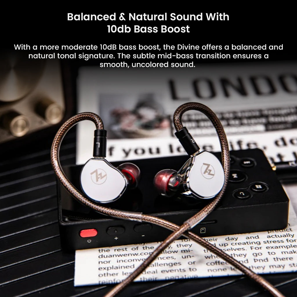7Hz x Crinacle – Divine 14.5mm Planar Magnetic IEM