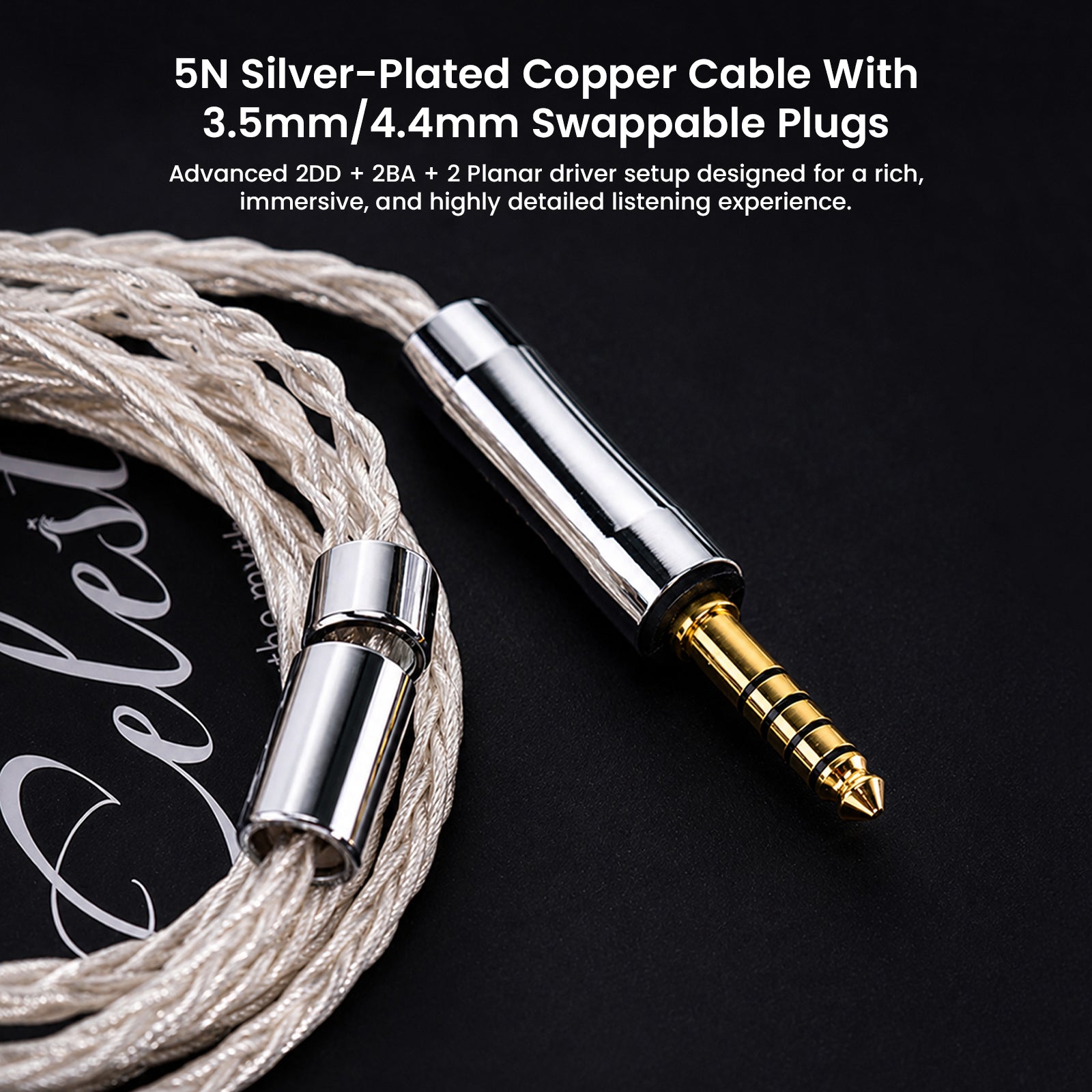 Kinera - Celest Phoenixcall 2.0 2DD + 2BA + 2 Planar Drivers IEMs