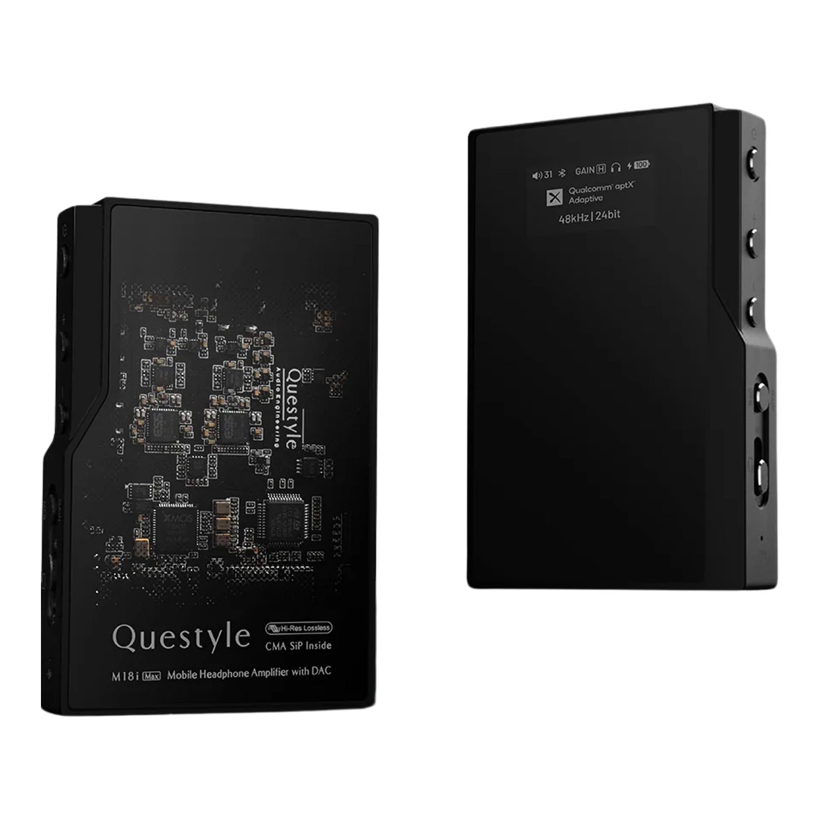 Questyle M18i Max portable DAC amp with circuit board