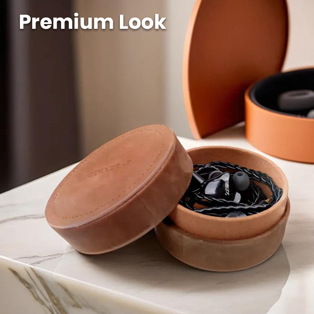 AUDIOCULAR - AC29 Pure Leather Earphone Case For IEMs