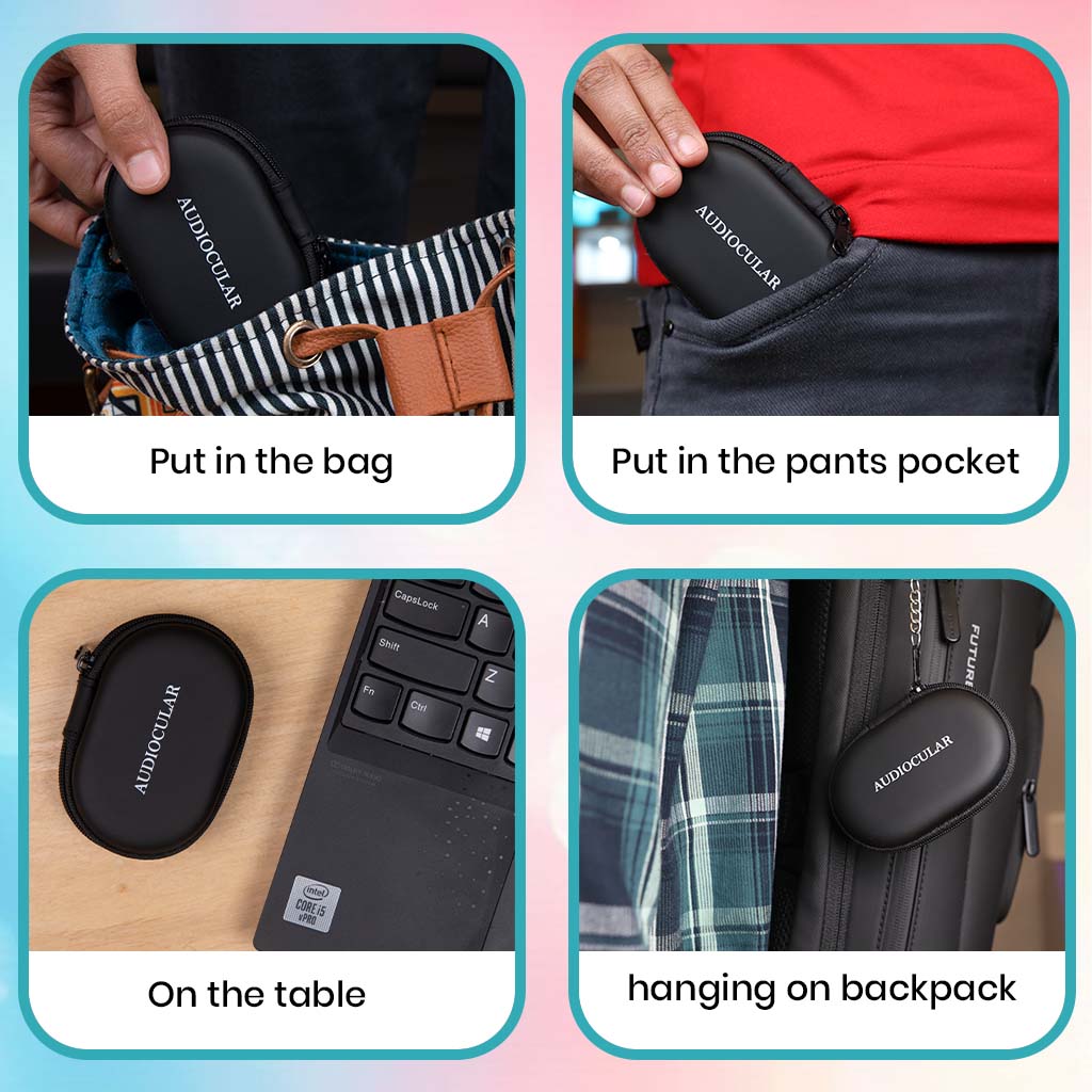 AUDIOCULAR - AC33 Earphone Carry Case for IEM