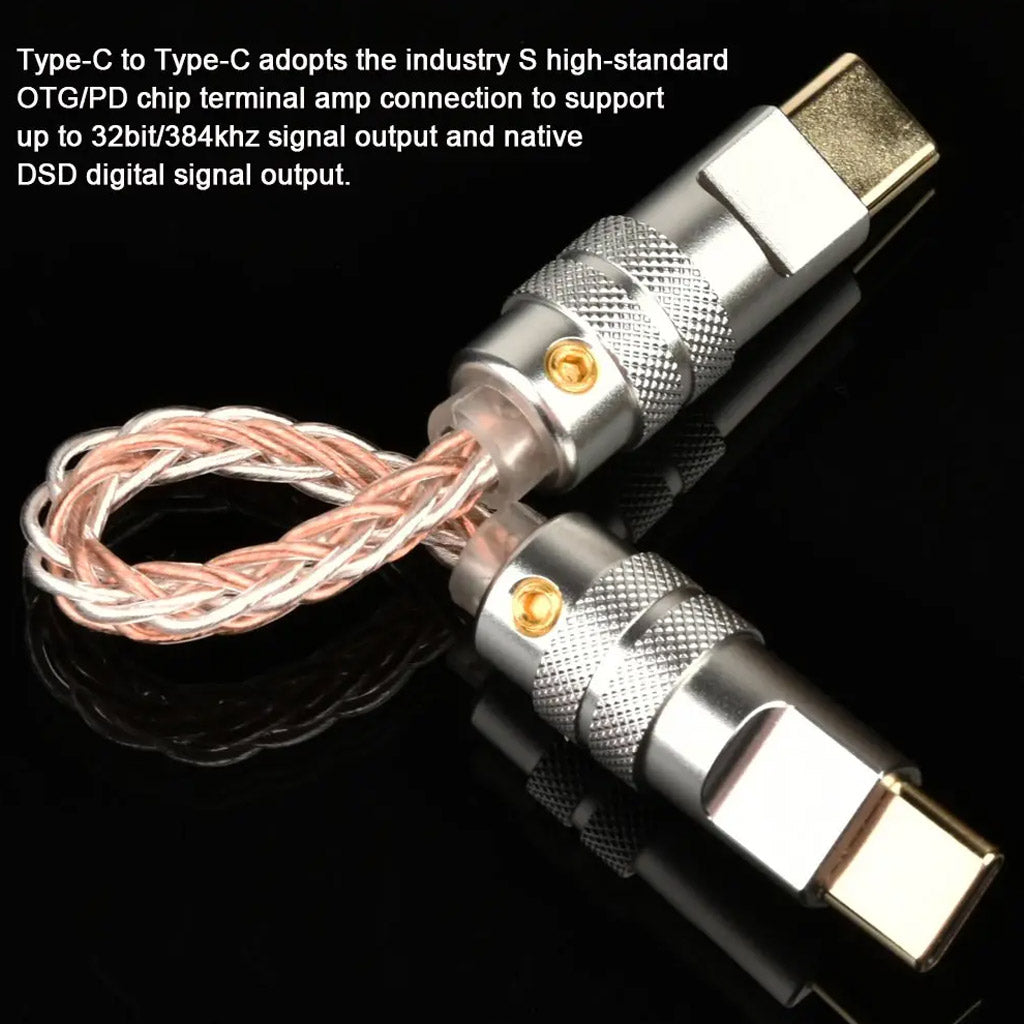 AUDIOCULAR C22 Type-C to Type-C Cable