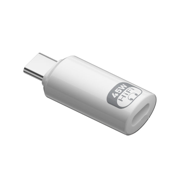 AUDIOCULAR-45W Type-C to Lightning Audio & Charging Adapter - 1