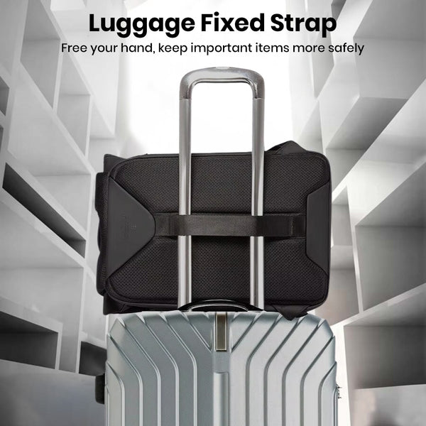 BANGE - 2888 Roll Top Laptop Backpack 20L-30L Expendable Travel Bag - 5