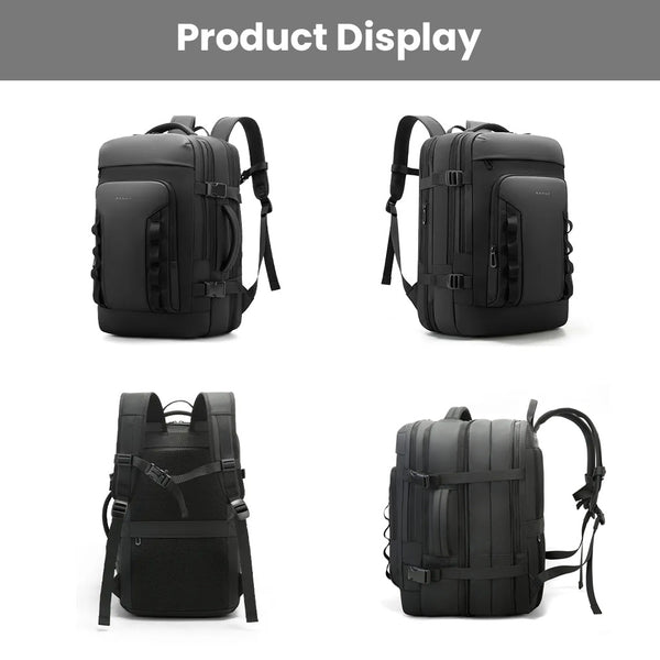 BANGE 3055 Laptop Backpack 40L Large Capacity Waterproof Travel Bag - 6