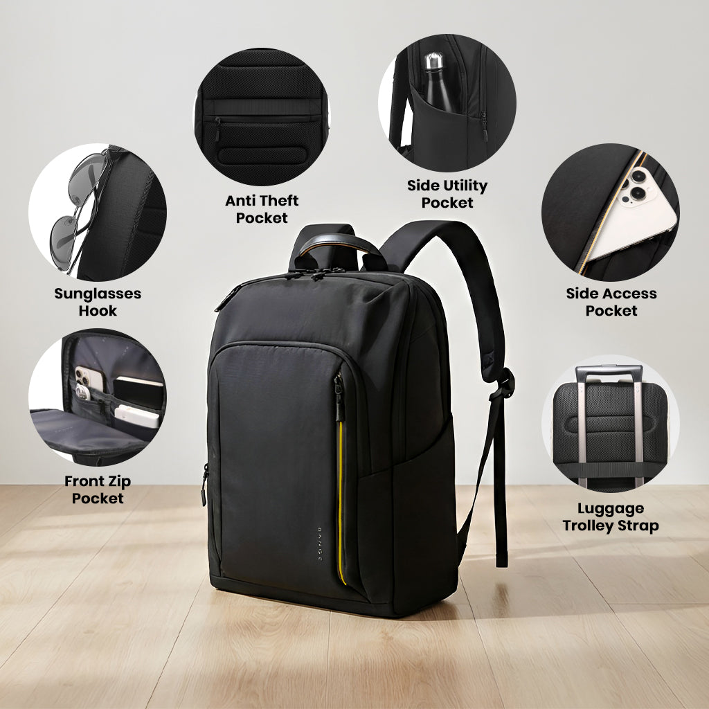 BANGE – 7856 Laptop Bag 24L Large Capacity Waterproof Travel Backpack