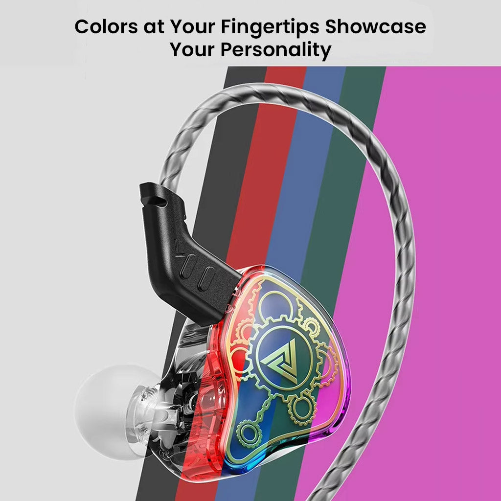 QKZ Hi7T IEM Blue different colors