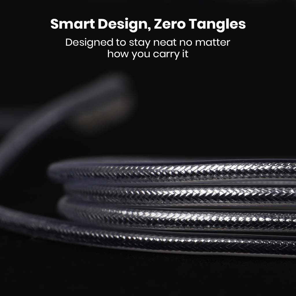 Tangle-free Moondrop – Chu 2 Replacement Cable engineered for neat storage and easy portability, perfect for on-the-go audio users.