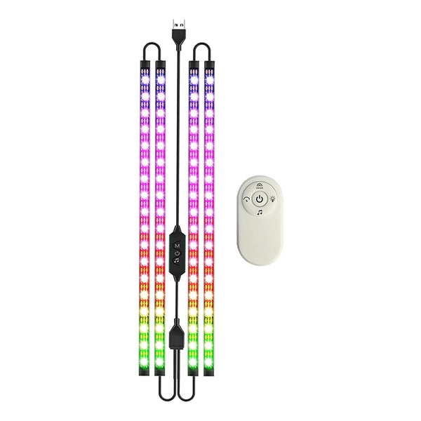 TECPHILE Car Atmosphere Rainbow RGBIC LED light - 5