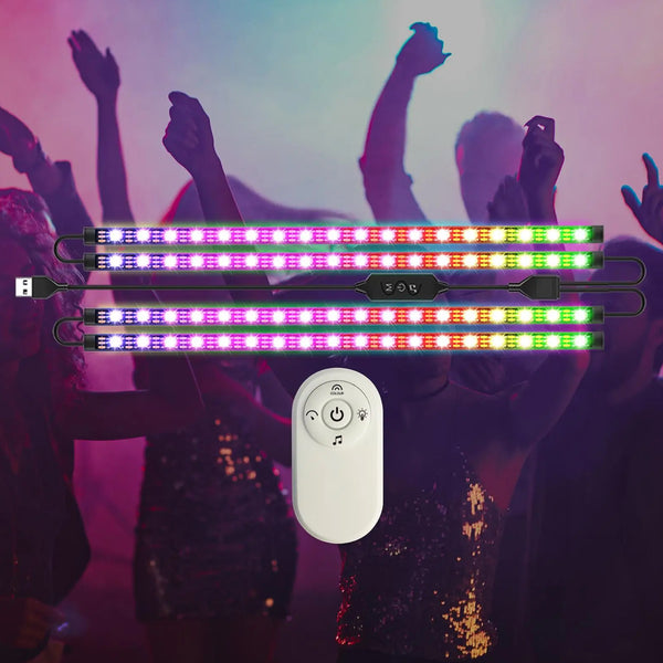 TECPHILE Car Atmosphere Rainbow RGBIC LED light - 3