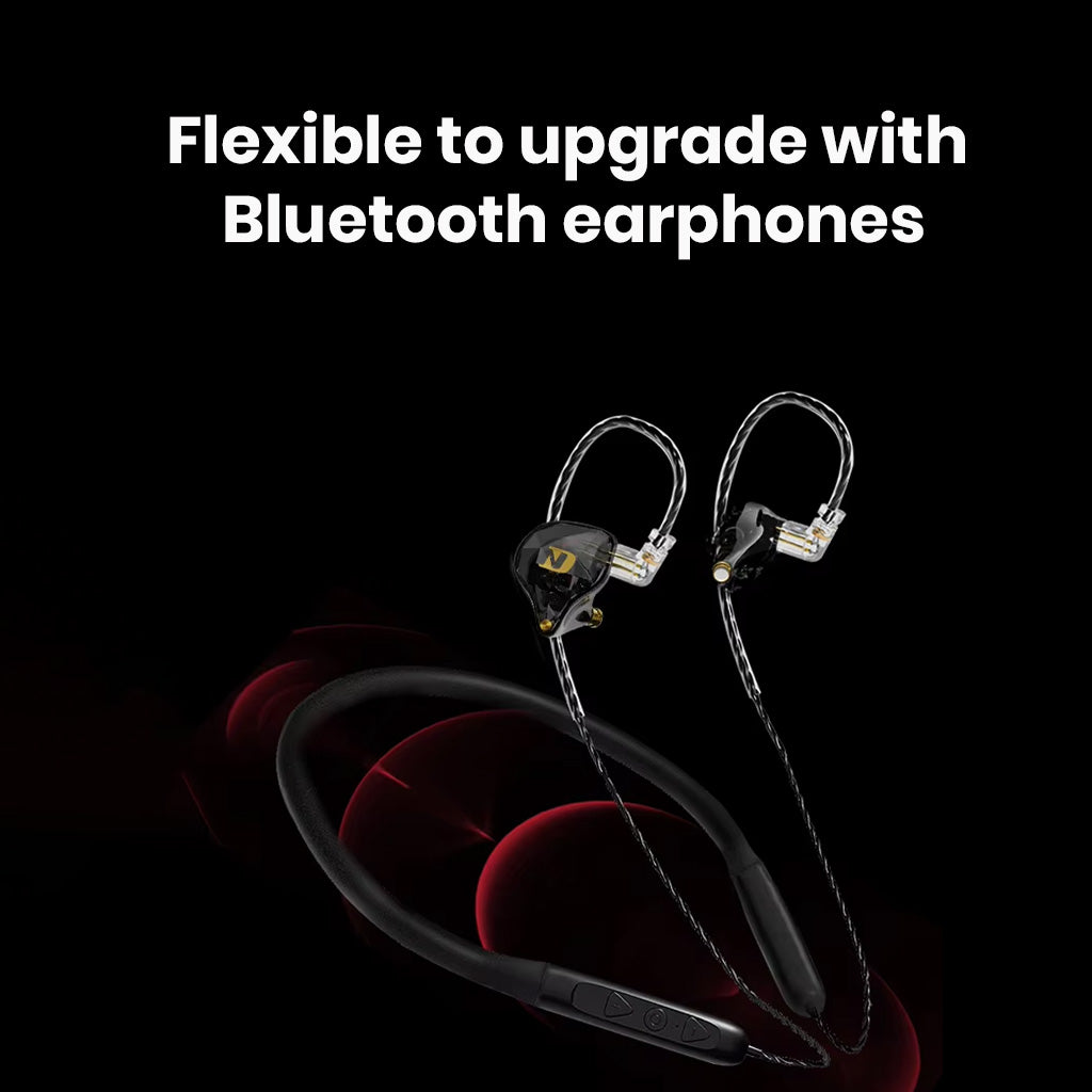 ND Audio NX2 IEM Flexible To upgrade with bluetooth earphones