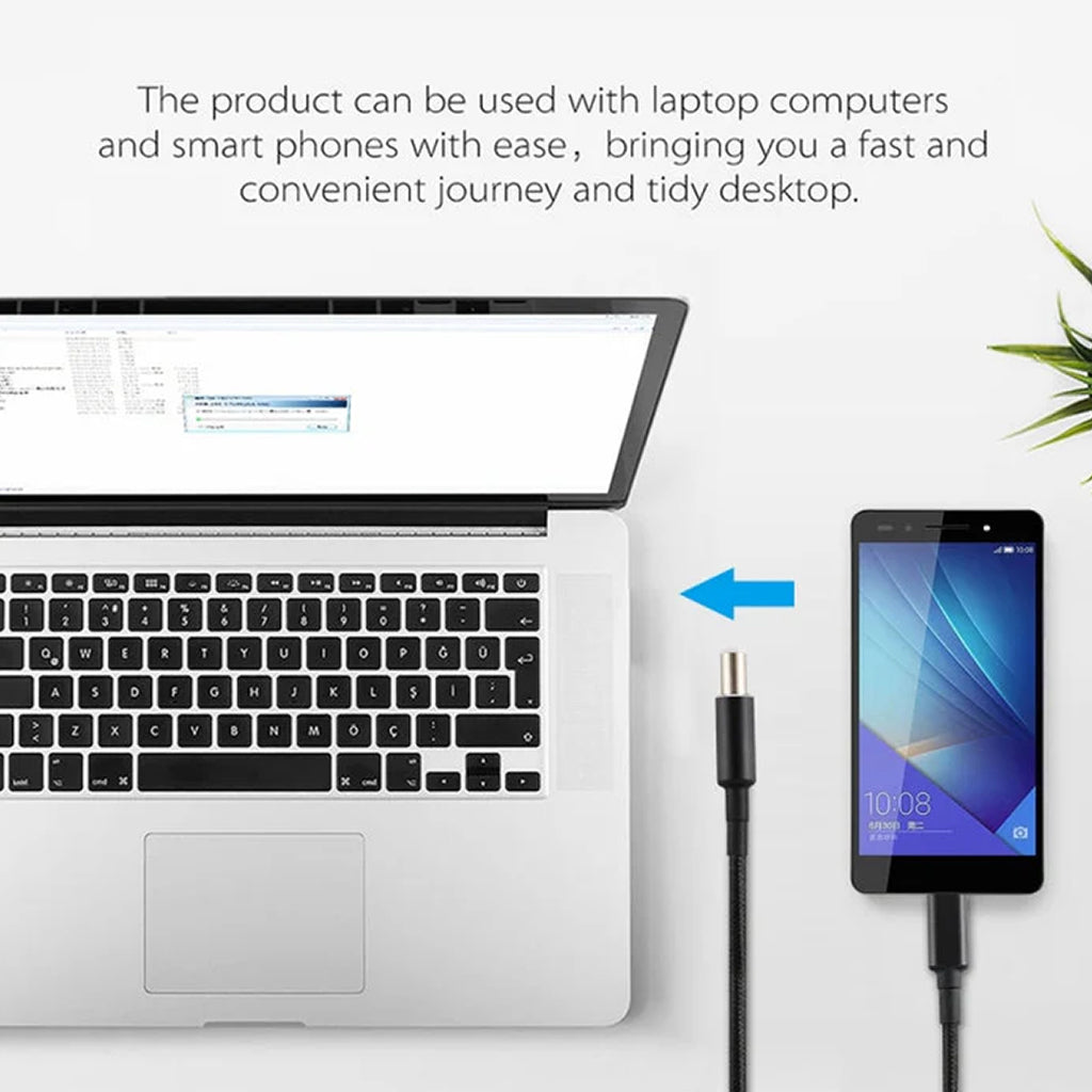 TECPHILE 100W PD Fast Charging Cable for DELL Laptop