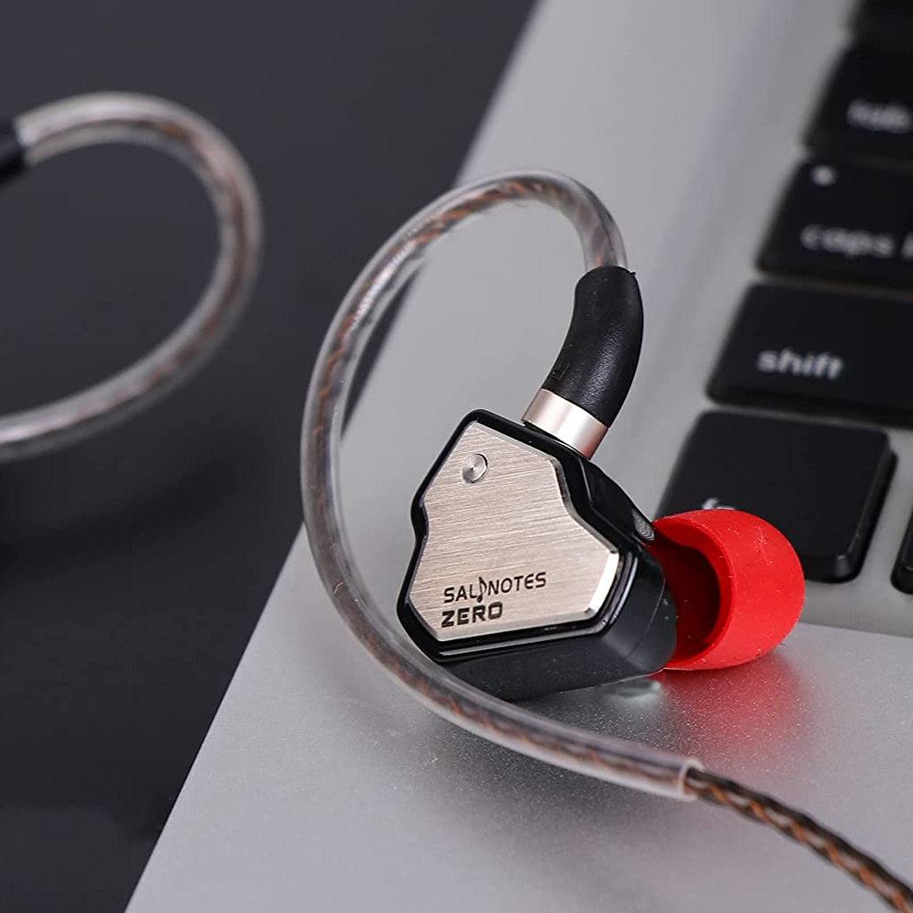 7HZ Salnotes Zero Wired IEM + AUDIOCULAR D07 Slim DAC & Amp 02