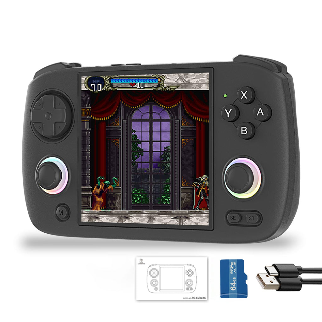 ANBERNIC- RG CubeXX Handheld Gaming Console with IPS Display