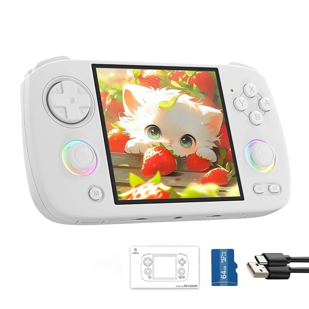 ANBERNIC- RG CubeXX Handheld Gaming Console with IPS Display