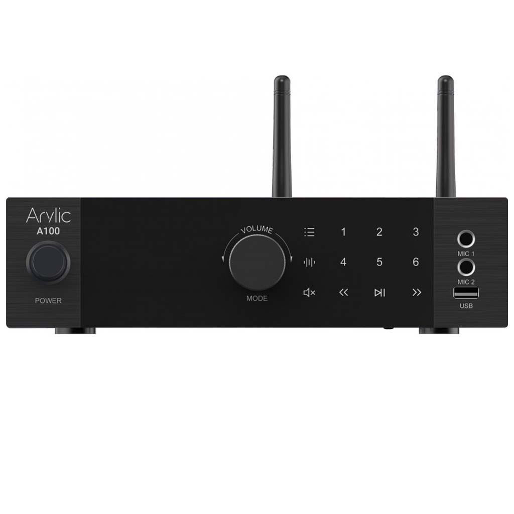 ARYLIC A100 Streamer Amplifier Front Face