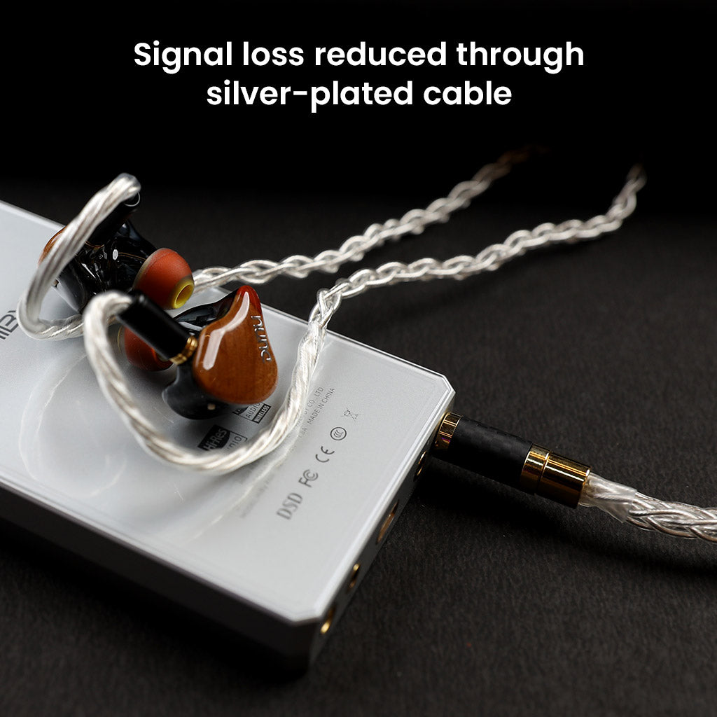 AUDIOCULARC068CoreUpgradeCableforIEMSilvr-4