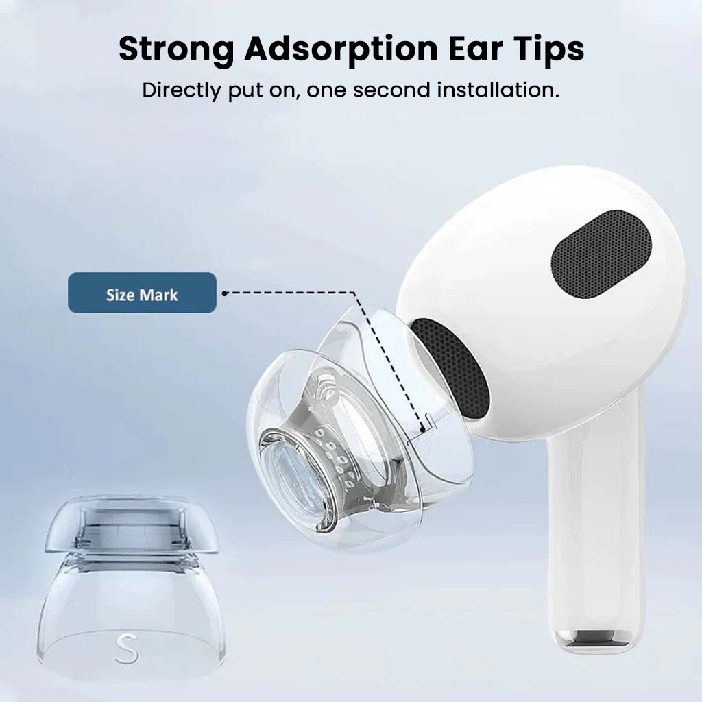 The Audiocular DuoFit directly attaches to Airpods and strongly hold their place