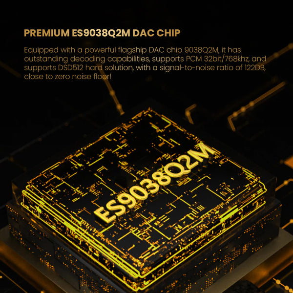AUDIOCULAR - TP30 Pro ES9038Q2M Portable DAC & Amp - 2