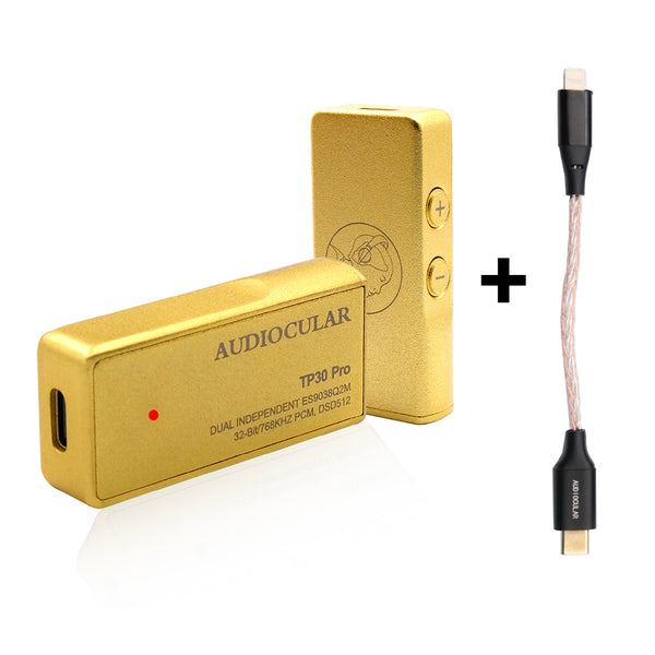 AUDIOCULAR - TP30 Pro ES9038Q2M Portable DAC & Amp - 14