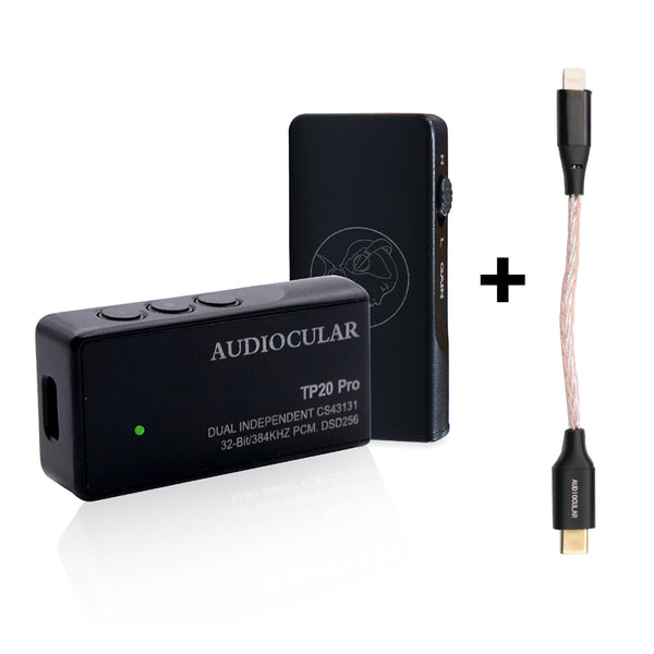 AUDIOCULAR - TP20 Pro Dual CS43131 Portable DAC & Amp - 17