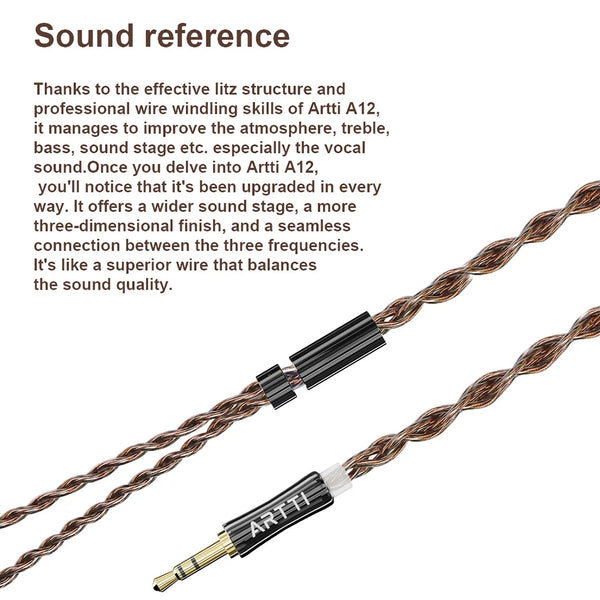 ARTTI - A12 4 Core Upgrade Cable For IEMs - 5