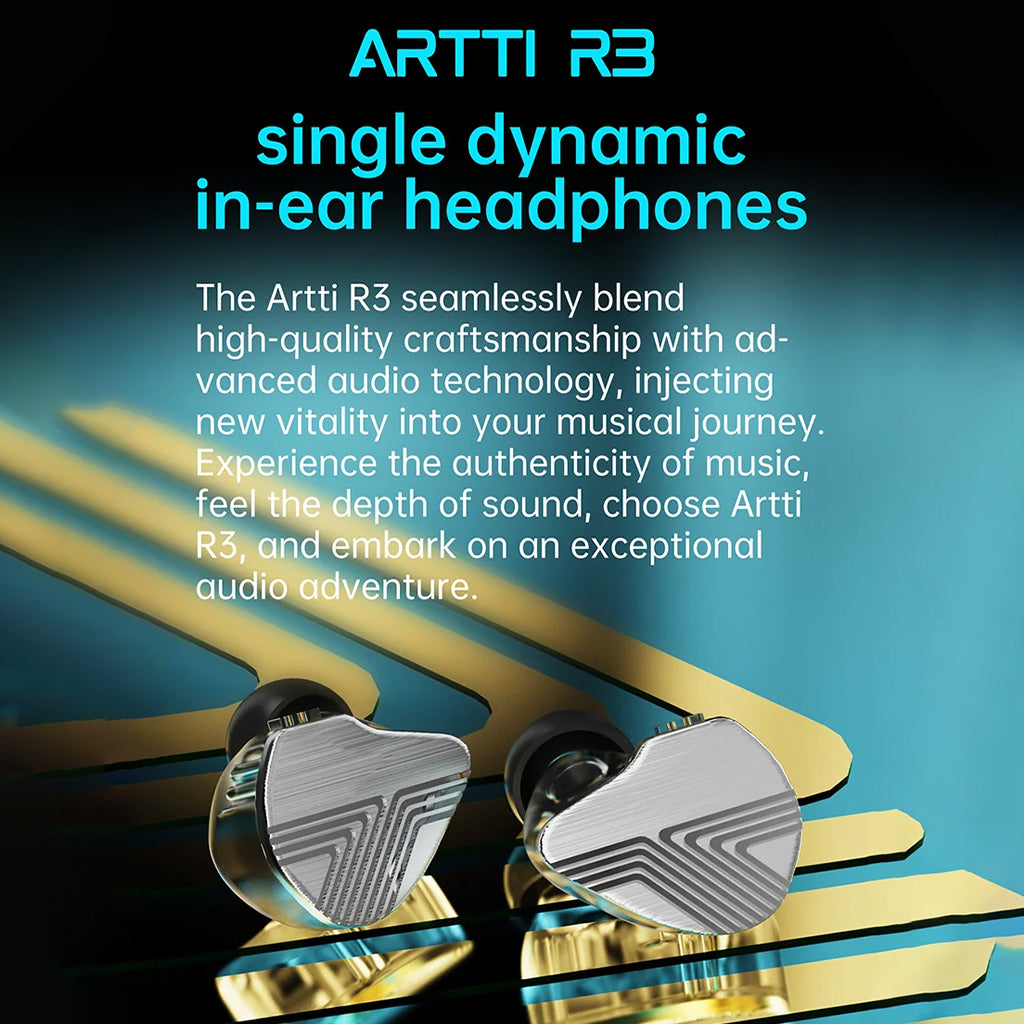 ARTTI - R3 Beryllium-Plated Diaphragm IEM