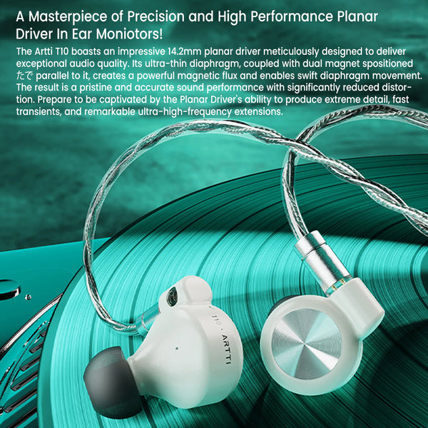 ARTTI - T10 14.2mm Planar Driver IEM - 13