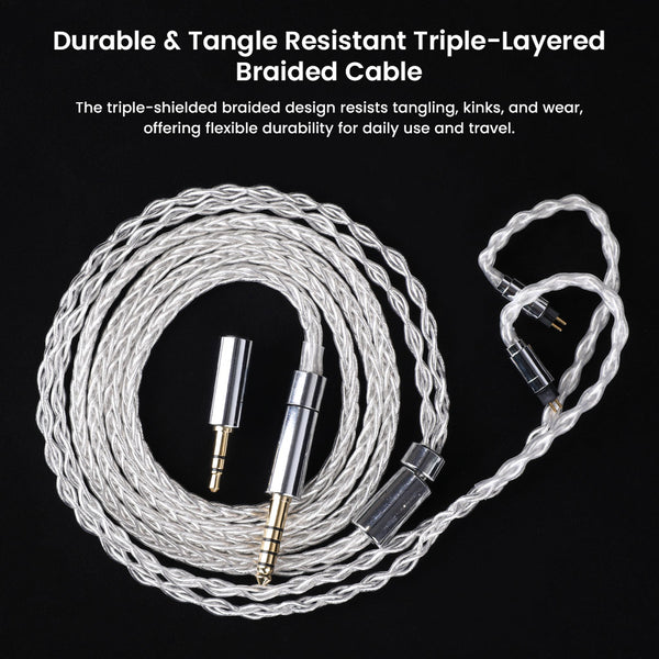 AUDIOCULAR - C11 8-Core 4N OCC IEM Upgrade Cable - 5