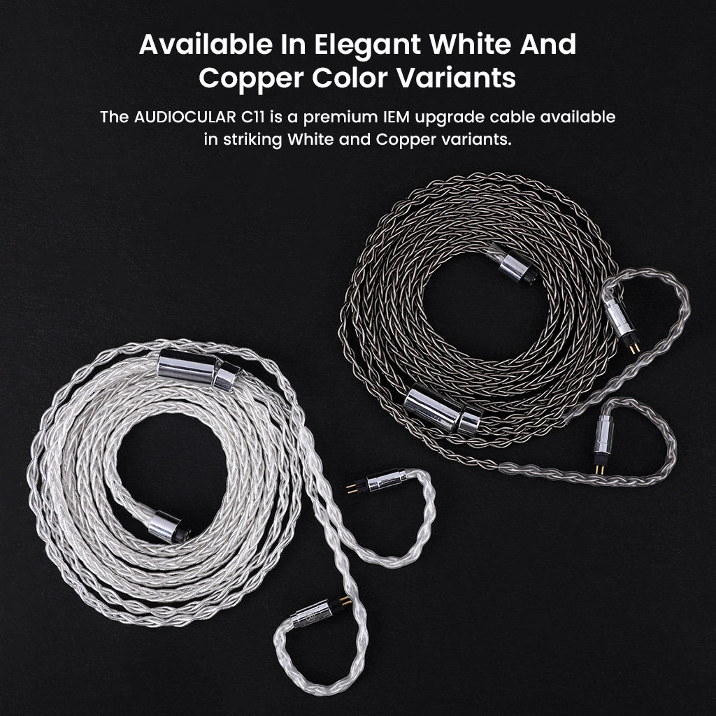 AUDIOCULAR - C11 8-Core 4N OCC IEM Upgrade Cable