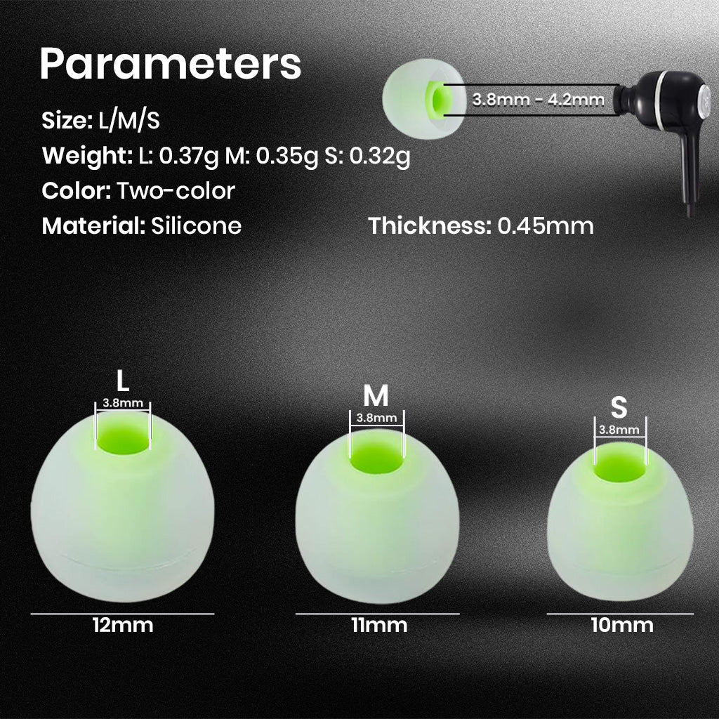 AUDIOCULAR - FlexFit Silicone Eartips for IEMs