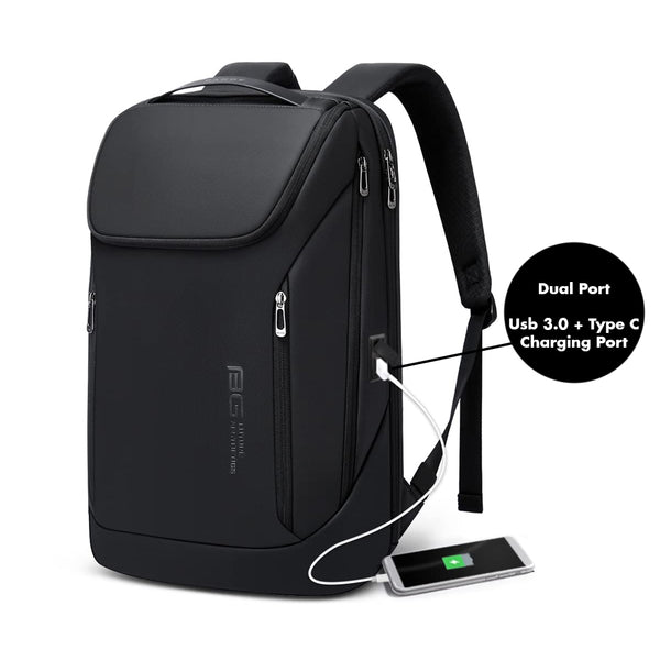 BANGE - 2517 23L Smart Travel Backpack with Charging Port - 8