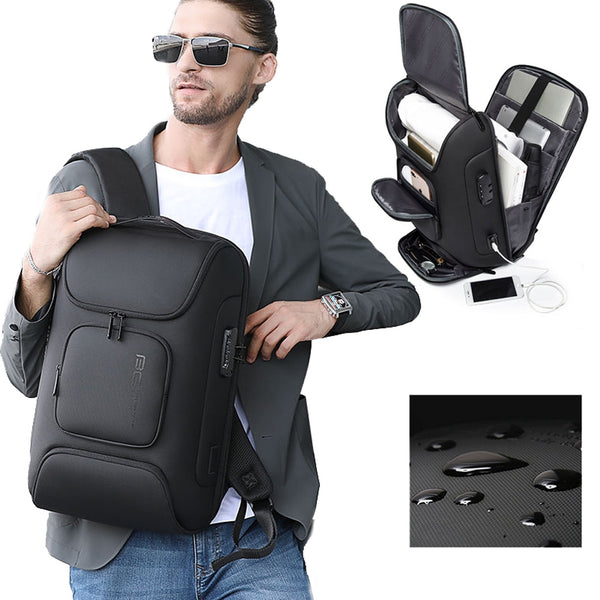 BANGE - 7216 Plus 35L Travel Backpack with Antitheft Lock & Charging Port - 6