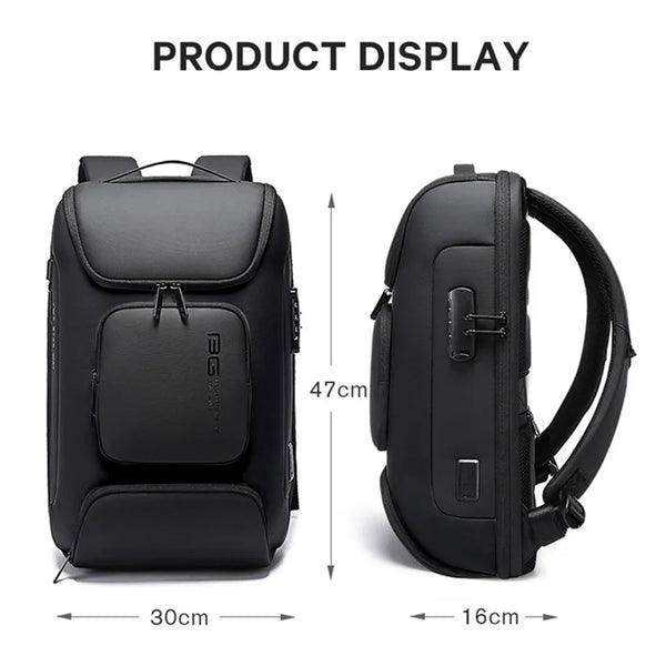 BANGE - 7216 Plus 35L Travel Backpack with Antitheft Lock & Charging Port - 4