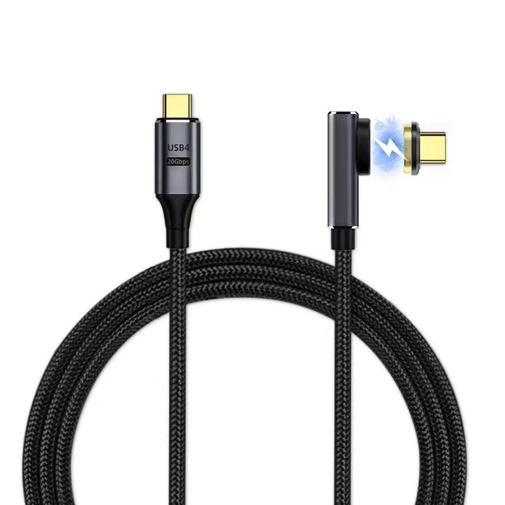 TECPHILE 100W Magnetic Type C to Type C Fast Charging Cable