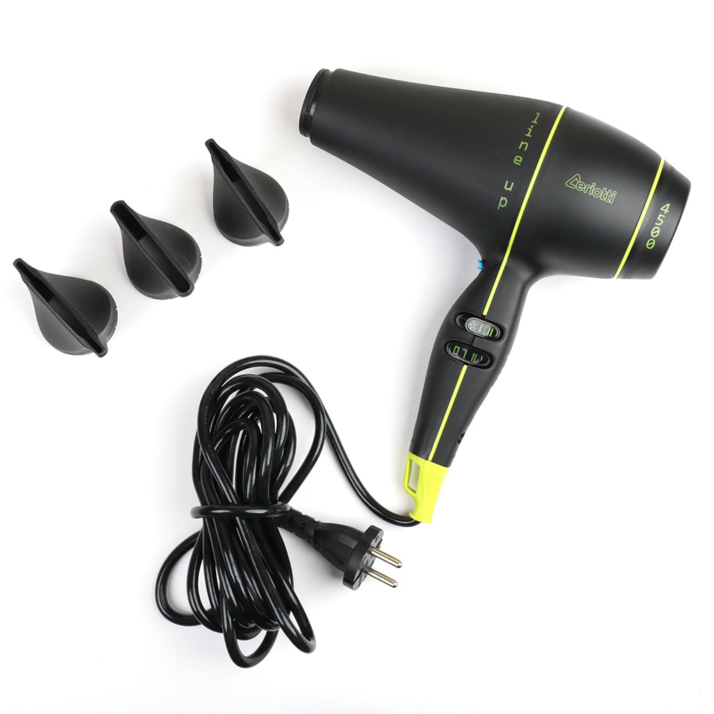 Ceriotti Line Up 4500 Black-Yellow Professional Hair Dryer(Unboxed