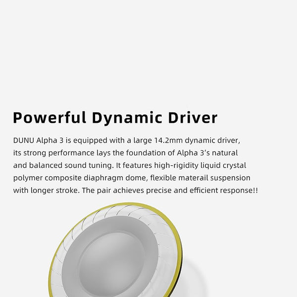 DUNU - Alpha 3 Wired Earbuds - 2