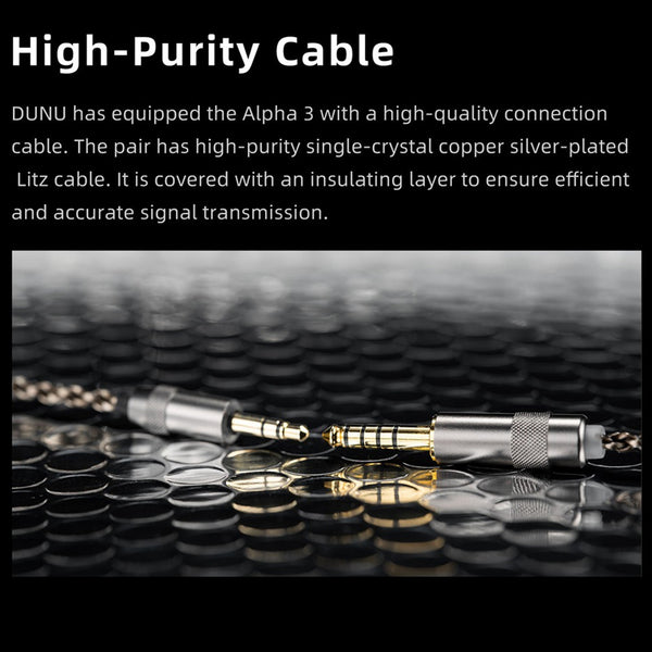DUNU - Alpha 3 Wired Earbuds - 8