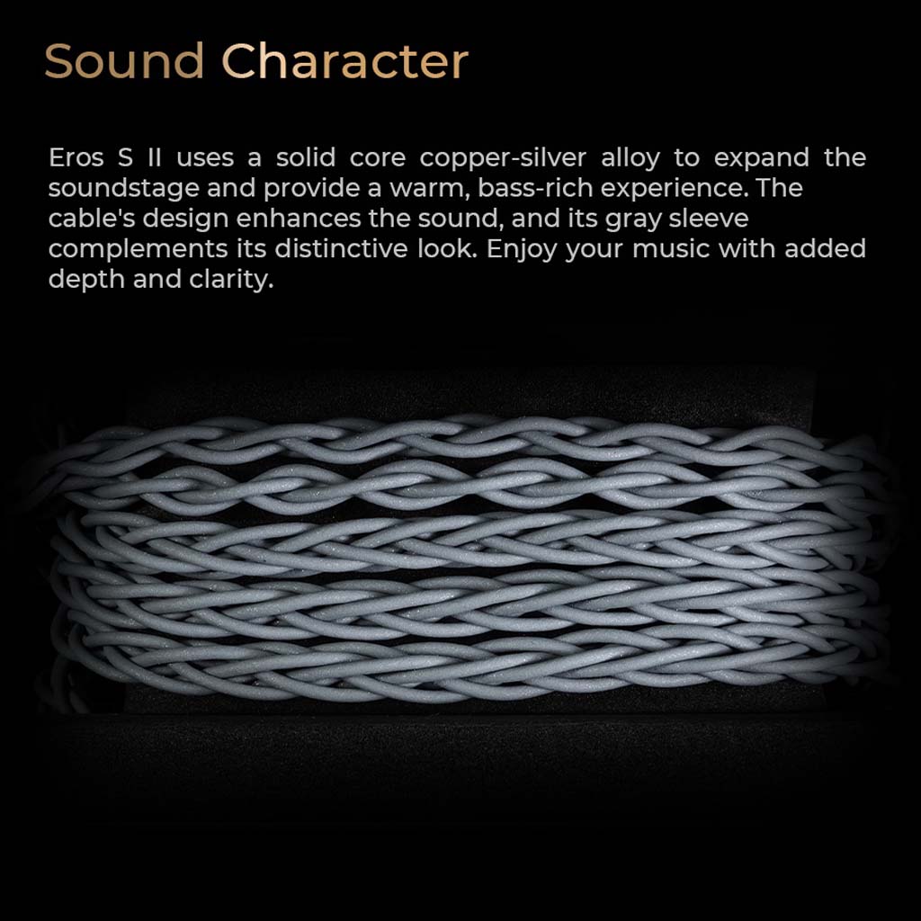 Effect Audio Eros S II Upgrade Cable IEM Sound Character